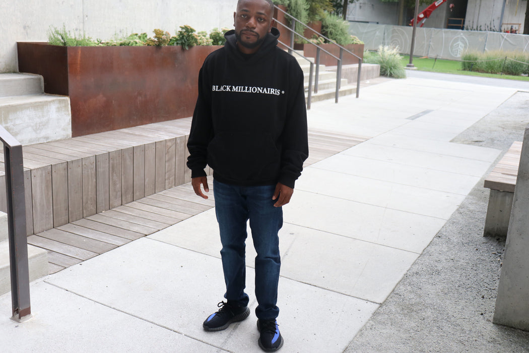 Oversized Premium Hoodie (Black Millionaires Luxury)