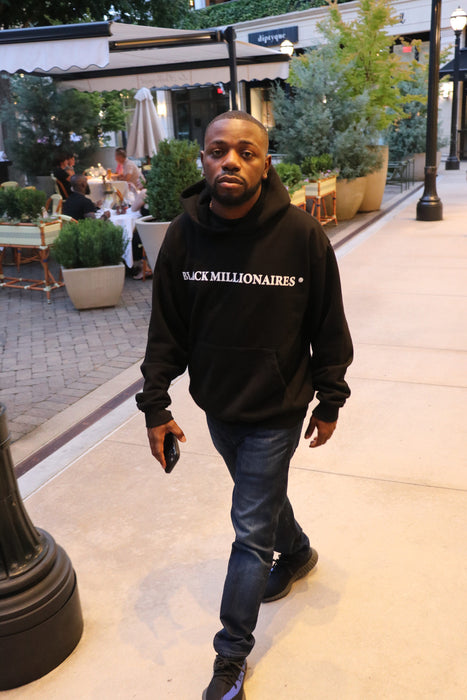 Oversized Premium Hoodie (Black Millionaires Luxury)