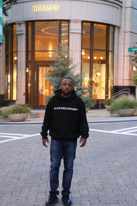 Oversized Premium Hoodie (Black Millionaires Luxury)