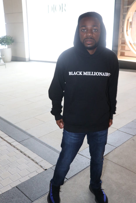 Oversized Premium Hoodie (Black Millionaires Luxury)